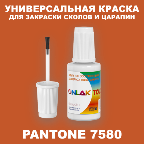 PANTONE 7580 C КРАСКА ДЛЯ СКОЛОВ, флакон с кисточкой