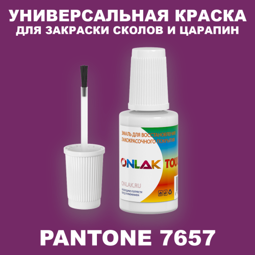 PANTONE 7657 C КРАСКА ДЛЯ СКОЛОВ, флакон с кисточкой