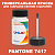 PANTONE 7417 C КРАСКА ДЛЯ СКОЛОВ, флакон 50мл с кисточкой