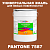 Краска цвет PANTONE 7587 C, 20кг, матовая