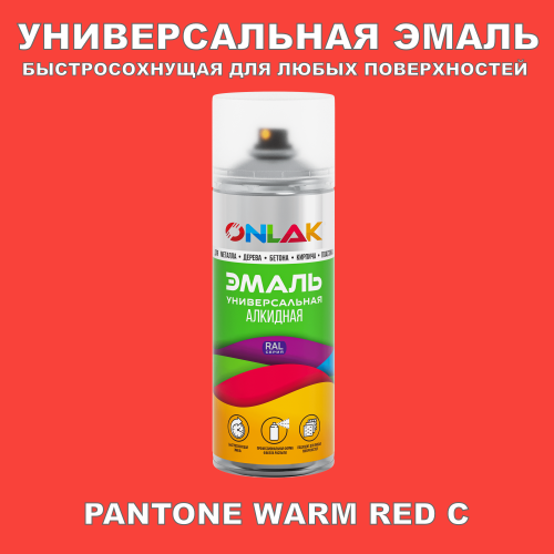   ONLAK,  PANTONE WARM RED C,  520