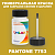 PANTONE 7753 C КРАСКА ДЛЯ СКОЛОВ, полуматовая, флакон 50мл с кисточкой