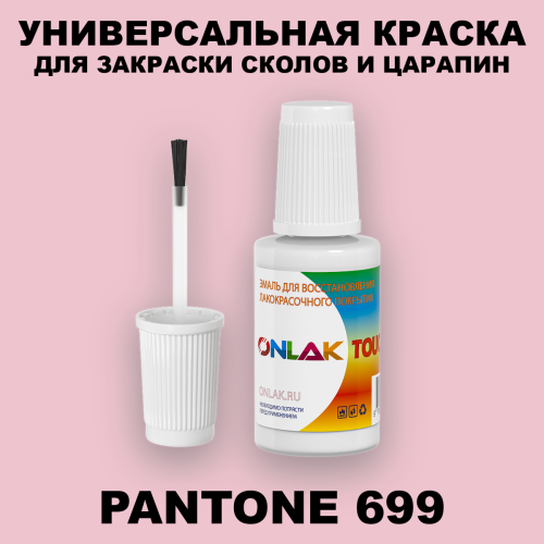 PANTONE 699 C КРАСКА ДЛЯ СКОЛОВ, флакон с кисточкой