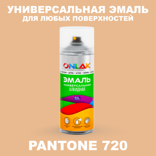 Аэрозольная краска ONLAK, цвет PANTONE 720 C, спрей 520мл