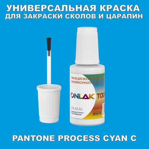 PANTONE PROCESS CYAN C   ,   