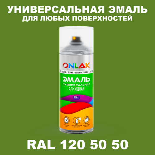 Аэрозольная краска, цвет RAL Design 1205050, спрей 520мл