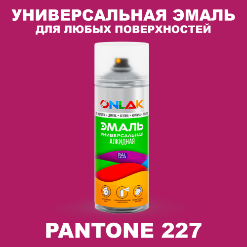 Аэрозольная краска ONLAK, цвет PANTONE 227 C, спрей 520мл