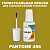 PANTONE 456 C КРАСКА ДЛЯ СКОЛОВ, полуматовая, флакон 20мл с кисточкой