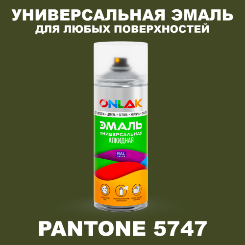 Аэрозольная краска ONLAK, цвет PANTONE 5747 C, спрей 520мл