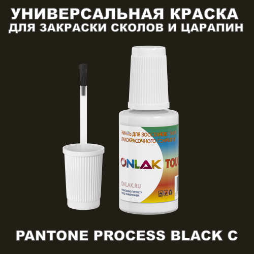 PANTONE PROCESS BLACK C   ,   