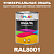 Универсальная быстросохнущая эмаль ONLAK, цвет RAL8001, 1кг в комплекте с растворителем, матовая