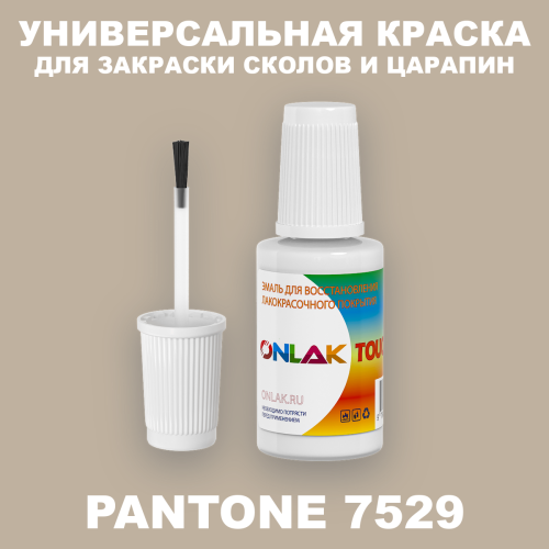 PANTONE 7529 C КРАСКА ДЛЯ СКОЛОВ, флакон с кисточкой