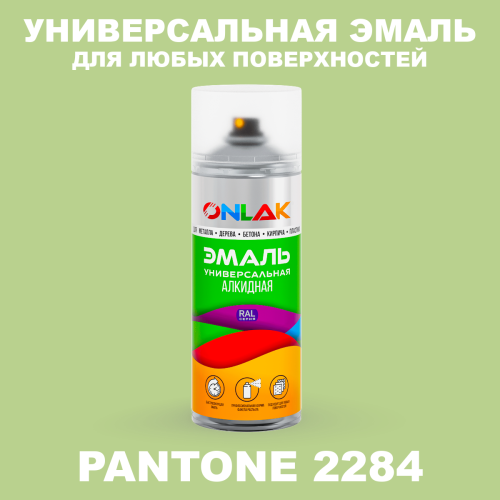 Аэрозольная краска ONLAK, цвет PANTONE 2284 C, спрей 520мл