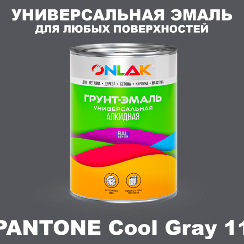 Краска цвет PANTONE Cool Gray 11 C