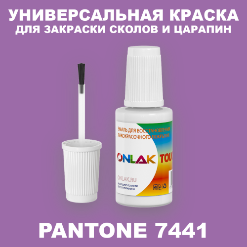 PANTONE 7441 C КРАСКА ДЛЯ СКОЛОВ, флакон с кисточкой