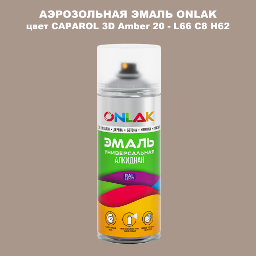   ONLAK,  CAPAROL 3D Amber 20 - L66 C8 H62  520