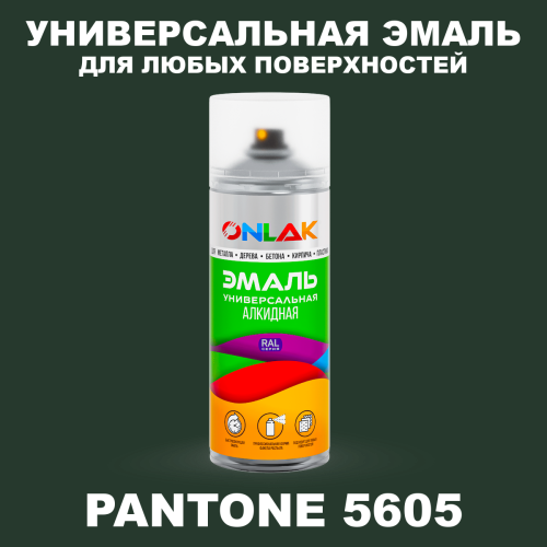 Аэрозольная краска ONLAK, цвет PANTONE 5605 C, спрей 520мл