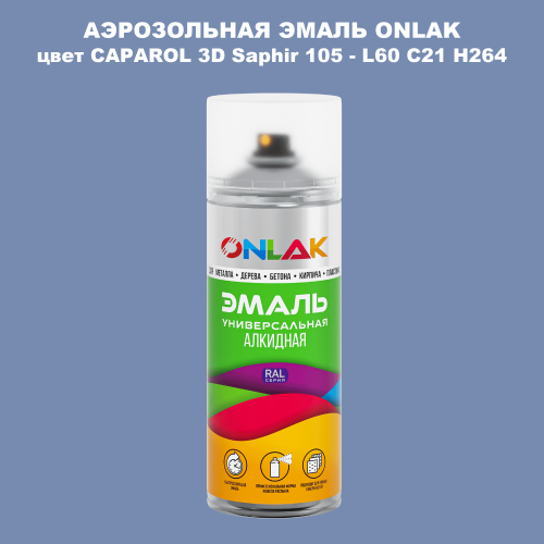   ONLAK,  CAPAROL 3D Saphir 105 - L60 C21 H264  520