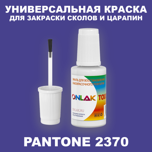 PANTONE 2370 C КРАСКА ДЛЯ СКОЛОВ, флакон с кисточкой