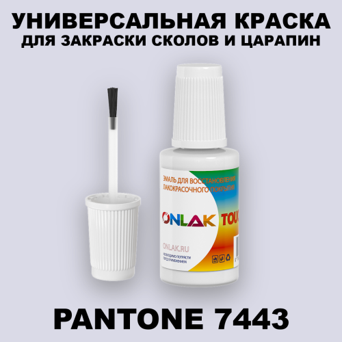 PANTONE 7443 C КРАСКА ДЛЯ СКОЛОВ, флакон с кисточкой