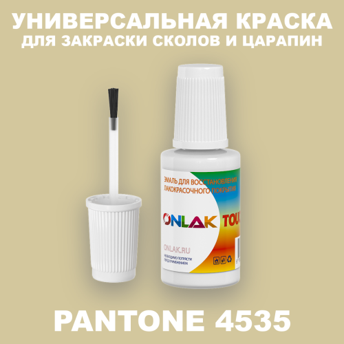 PANTONE 4535 C КРАСКА ДЛЯ СКОЛОВ, флакон с кисточкой