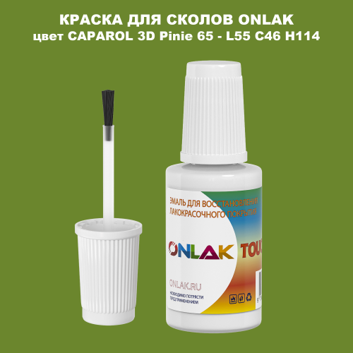 CAPAROL 3D Pinie 65 КРАСКА ДЛЯ СКОЛОВ, флакон с кисточкой