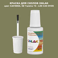 CAPAROL 3D L55 C20 H100 КРАСКА ДЛЯ СКОЛОВ, флакон с кисточкой