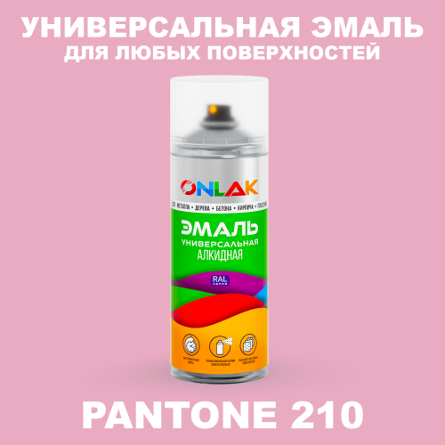 Аэрозольная краска ONLAK, цвет PANTONE 210 C, спрей 520мл