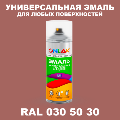 Аэрозольная краска, цвет RAL Design 305030, спрей 520мл