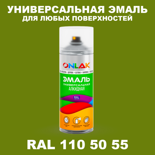 Аэрозольная краска, цвет RAL Design 1105055, спрей 520мл