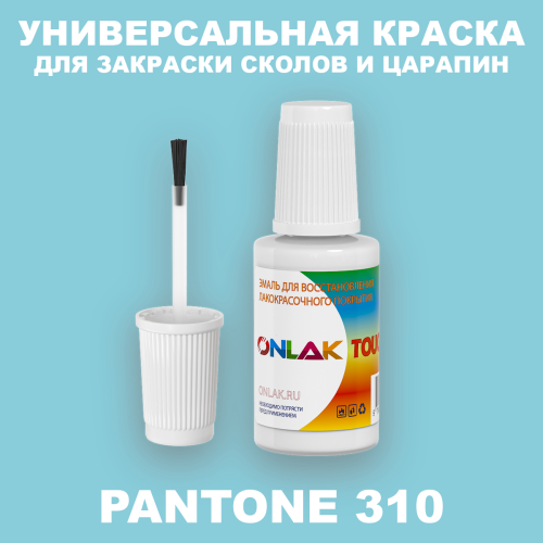 PANTONE 310 C КРАСКА ДЛЯ СКОЛОВ, флакон с кисточкой