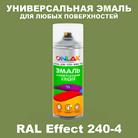 Аэрозольные краски ONLAK, цвет RAL Effect 240-4, спрей 520мл