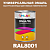 Универсальная быстросохнущая эмаль ONLAK, цвет RAL8001, в комплекте с растворителем