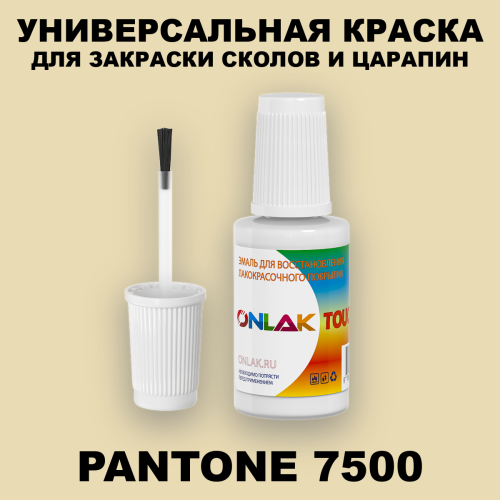PANTONE 7500 C КРАСКА ДЛЯ СКОЛОВ, флакон с кисточкой