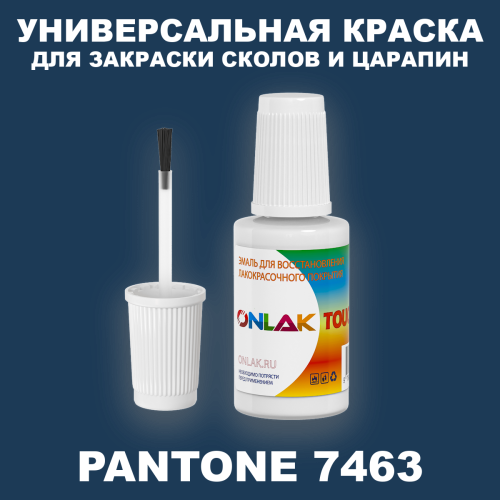 PANTONE 7463 C КРАСКА ДЛЯ СКОЛОВ, флакон с кисточкой