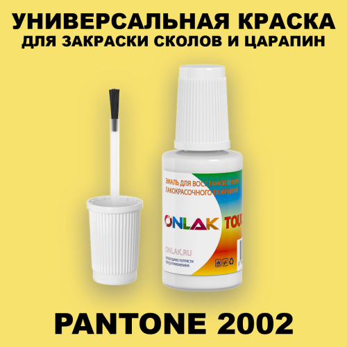 PANTONE 2002 C КРАСКА ДЛЯ СКОЛОВ, флакон с кисточкой