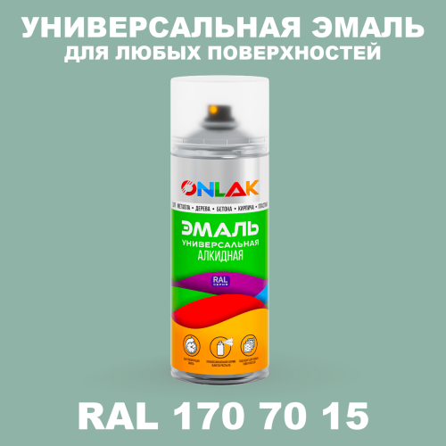 Аэрозольная краска, цвет RAL Design 1707015, спрей 520мл