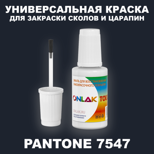 PANTONE 7547 C КРАСКА ДЛЯ СКОЛОВ, флакон с кисточкой