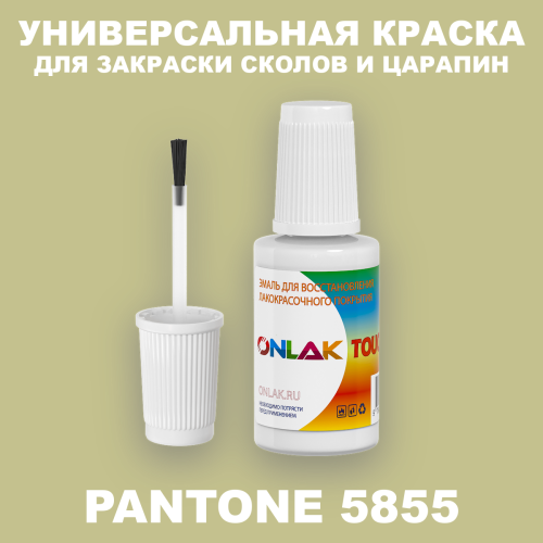 PANTONE 5855 C КРАСКА ДЛЯ СКОЛОВ, флакон с кисточкой