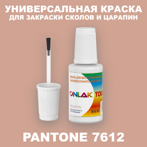 PANTONE 7612 C КРАСКА ДЛЯ СКОЛОВ, флакон с кисточкой