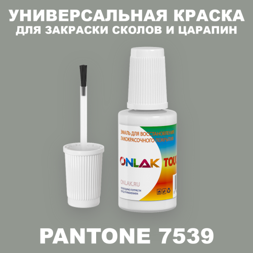 PANTONE 7539 C КРАСКА ДЛЯ СКОЛОВ, флакон с кисточкой