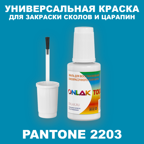 PANTONE 2203 C КРАСКА ДЛЯ СКОЛОВ, флакон с кисточкой