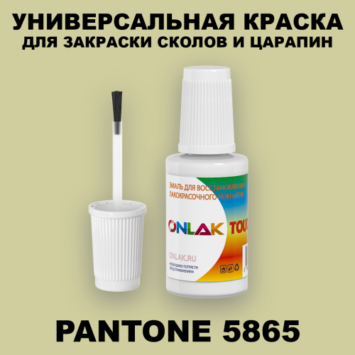 PANTONE 5865 C КРАСКА ДЛЯ СКОЛОВ, флакон с кисточкой