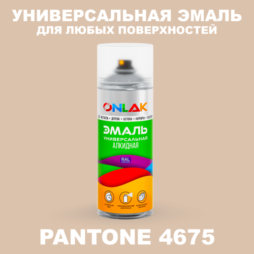 Аэрозольная краска ONLAK, цвет PANTONE 4675 C, спрей 520мл