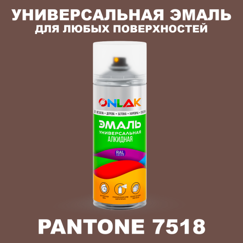 Аэрозольная краска ONLAK, цвет PANTONE 7518 C, спрей 520мл