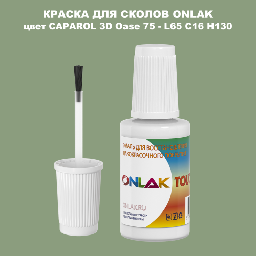 CAPAROL 3D Oase 75 КРАСКА ДЛЯ СКОЛОВ, флакон с кисточкой