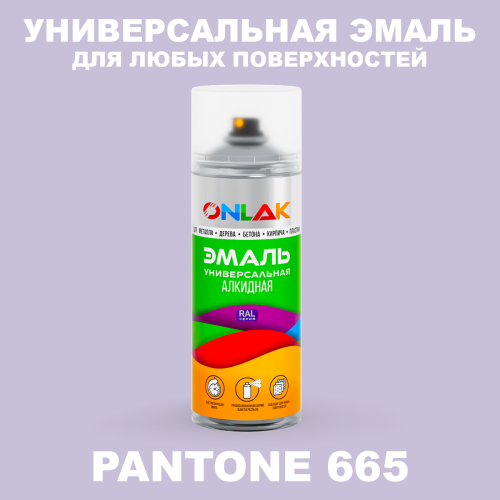 Аэрозольная краска ONLAK, цвет PANTONE 665 C, спрей 520мл