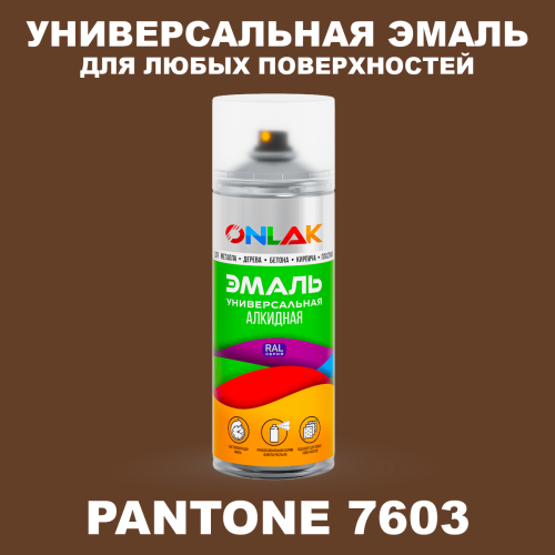 Аэрозольная краска ONLAK, цвет PANTONE 7603 C, спрей 520мл