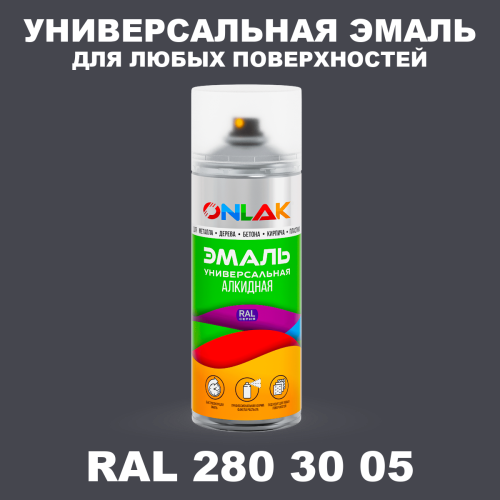 Аэрозольная краска, цвет RAL Design 2803005, спрей 520мл