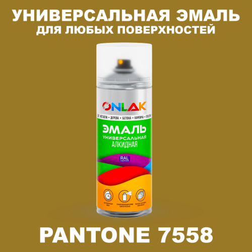Аэрозольная краска ONLAK, цвет PANTONE 7558 C, спрей 520мл